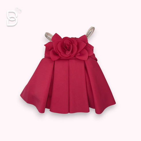 Bachpan kids wear Party Frock Pink