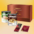 PUREHEART Premium Diwali Gift Hamper | Corporate Dry Fruits Gift Box with Pepper Cashews (333g) and Salted Pistachios (300g) | Bournville Chocolate, Diwali Greeting Card