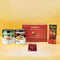 PUREHEART Premium Diwali Gift Hamper | Corporate Dry Fruits Gift Box with Pepper Cashews (333g) and Salted Pistachios (300g) | Bournville Chocolate, Diwali Greeting Card