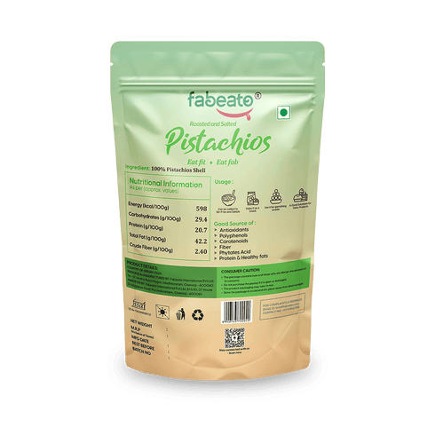 Fabeato Premium Roasted & Salted Pistachios