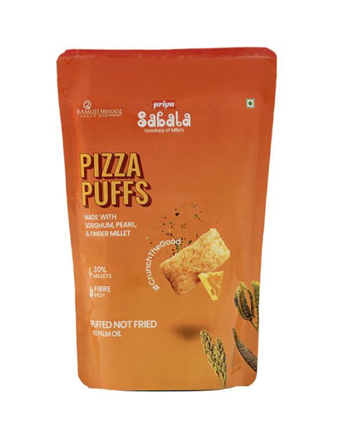 Sabala Millets Pizza Puffs