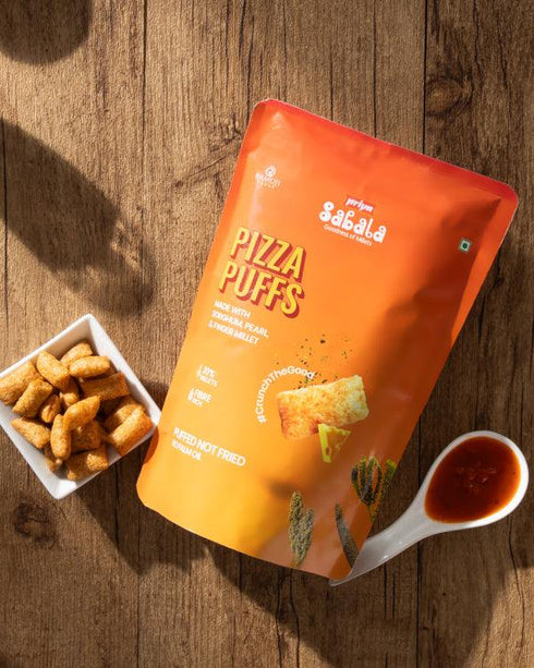 Sabala Millets Pizza Puffs