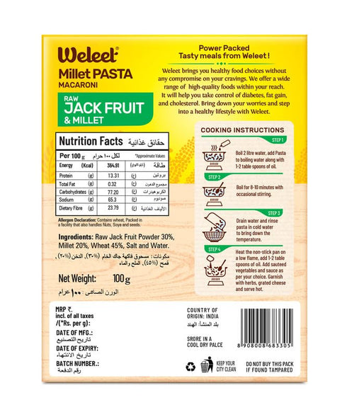 Weleet Weleet Instant Jackfruit Mille Pasta