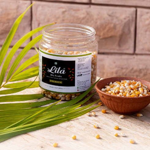 Lila Dry Fruits Popcorn Kernels