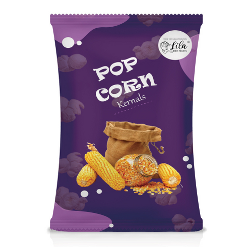 Lila Dry Fruits Popcorn Kernels