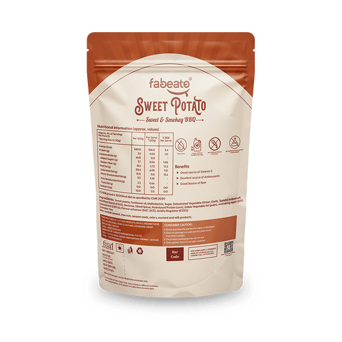 Fabeato Smokey BBQ Sweet Potato Chips