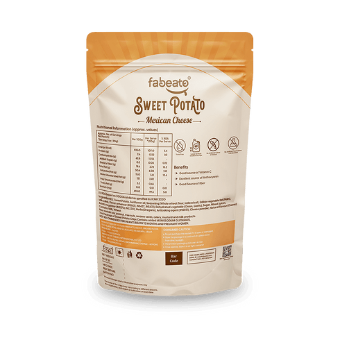 Fabeato Mexican Cheese Sweet Potato Chips