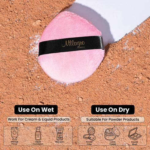 Milagro Beauty Ultrasoft Powder Puff