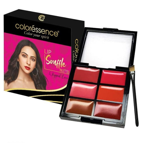 Coloressence Lip Souffle Moisturising Creamy Multicolor Lipstick Palette 10g