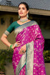 Deeva Sarees Purple Banarasi Silk Saree