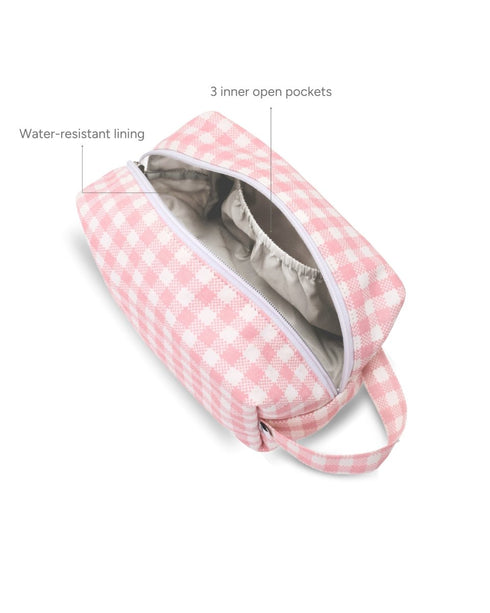 Ecoright Gingham Travel Pouch
