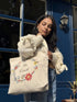 Ecoright Be Kind Large Zipper Tote Bag