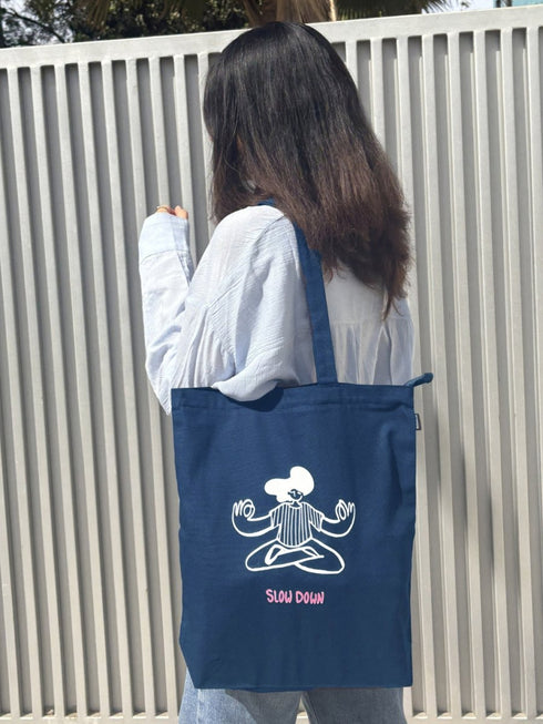 Ecoright Spiritual-ish Zipper Tote Bag