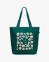 Ecoright Perfectly Peachy Large Zipper Tote Bag