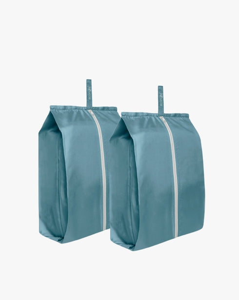 Ecoright Bluish Grey Shoe Bags (Set Of 2)