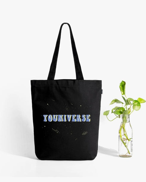 Ecoright Youniverse Zipper Tote Bag