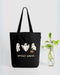 Ecoright Spookie Zipper Tote Bag
