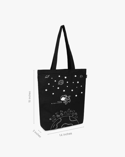 Ecoright Houston we have a problem Zipper Tote Bag
