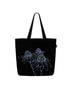 Ecoright Night Garden Large Zipper Tote Bag