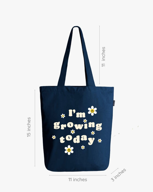 Ecoright Growing Wonder Zipper Tote Bag