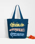 Ecoright Good Vibes Large Zipper Tote Bag