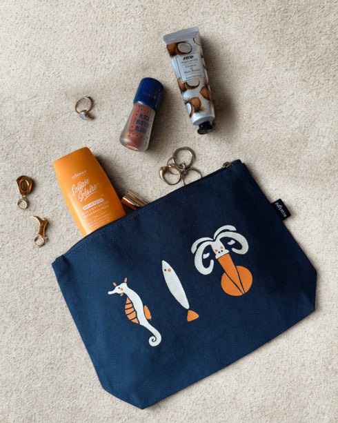 Ecoright Saltwater Days Cosmetic Pouch