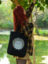 Ecoright Porcupine Hug Zipper Tote Bag