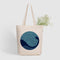 Ecoright Whale Doodle Zipper Tote Bag