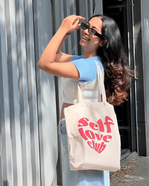 Ecoright Self Love Zipper Tote Bag