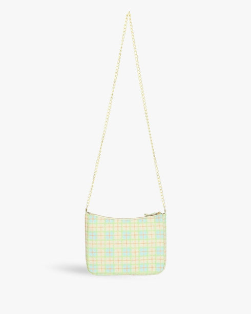 Ecoright Chequered Charm Sling Bag