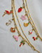 Ecoright Dainty Twos | Demi Fine Jewellery | 18k Gold Plated Charm Bracelet