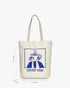 Ecoright Coffee Head Zipper Tote Bag