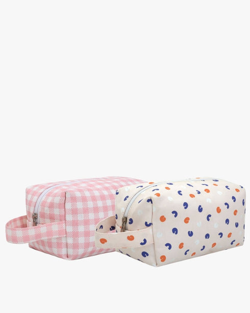 Ecoright Jellybean & Gingham Travel Pouch