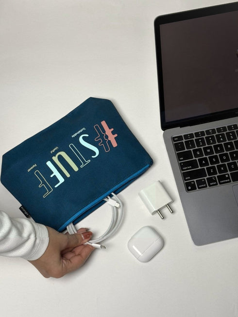 Ecoright Sustainable Stuff Cosmetic Pouch