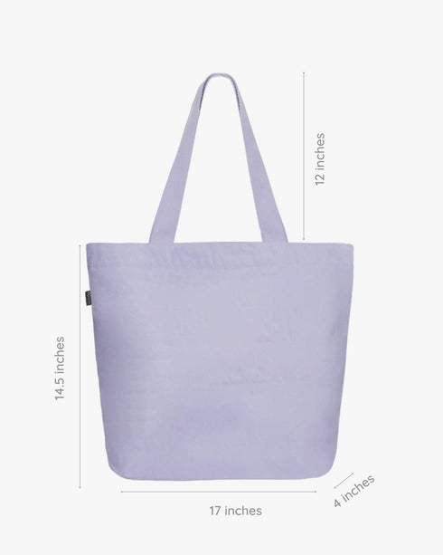 Ecoright Sunny Side Large Zipper Tote Bag