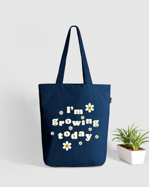 Ecoright Growing Wonder Zipper Tote Bag