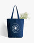 Ecoright The Milky way Zipper Tote Bag