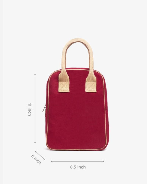 Ecoright Maroon & Beige