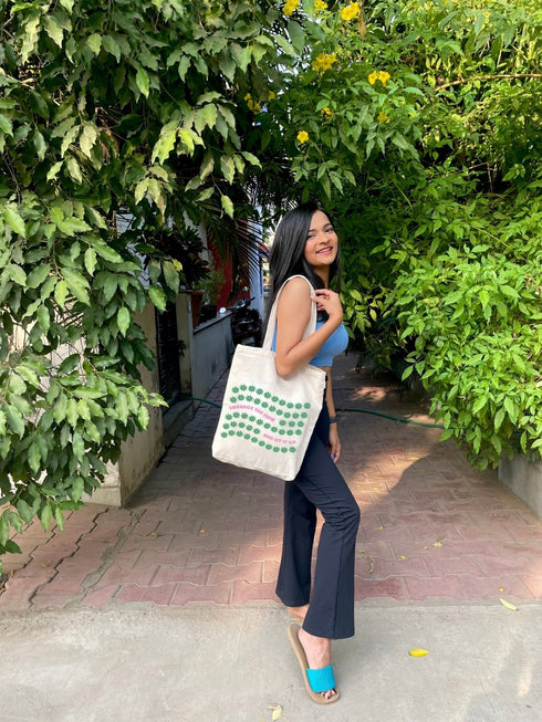 Ecoright Drift Life Zipper Tote Bag
