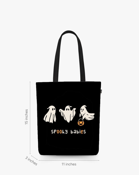 Ecoright Spookie Zipper Tote Bag