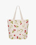 Ecoright Mon Cherry Large Zipper Tote Bag