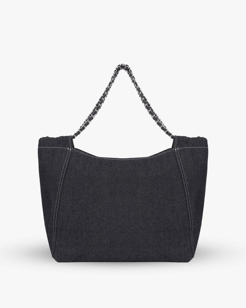 Ecoright Raven Denim Tote Bag