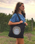 Ecoright Porcupine Hug Large Zipper Tote Bag