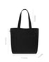 Ecoright Mesmerizing Stingray Large Zipper Tote Bag