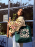Ecoright Perfectly Peachy Large Zipper Tote Bag
