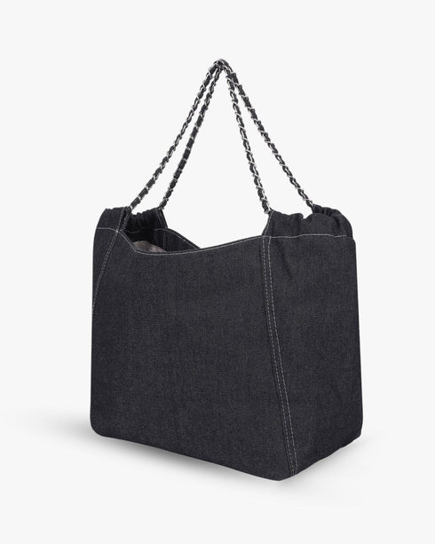 Ecoright Raven Denim Tote Bag