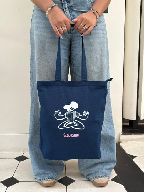 Ecoright Spiritual-ish Zipper Tote Bag