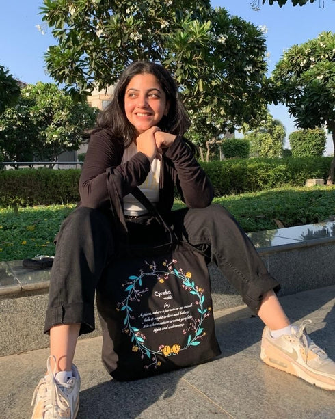 Ecoright Cynefin Large Zipper Tote Bag
