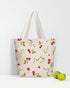 Ecoright Mon Cherry Large Zipper Tote Bag