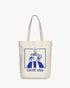 Ecoright Coffee Head Zipper Tote Bag